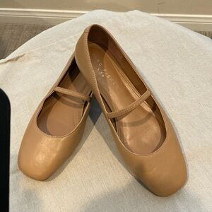 Marc Fisher Women’s Ballet Flats Tan